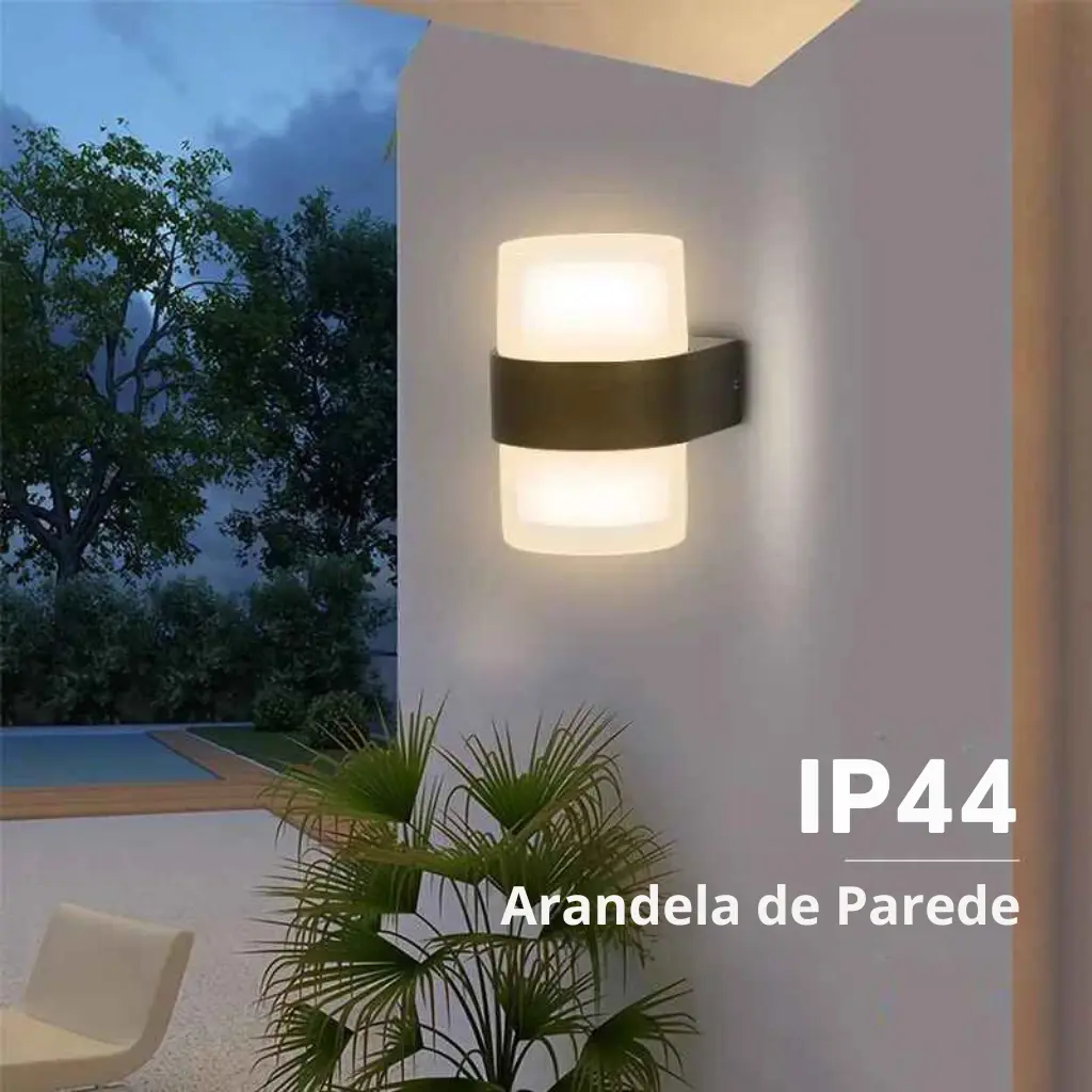 Arandela de Parede Minimalista em Led Casa Lumi